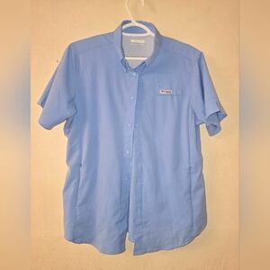Columbia Light Blue Casual Shirt